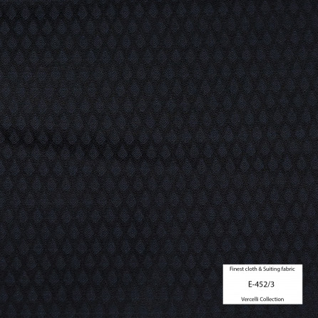 E452/3 Vercelli VIII - 95% Wool - Xám họa tiết